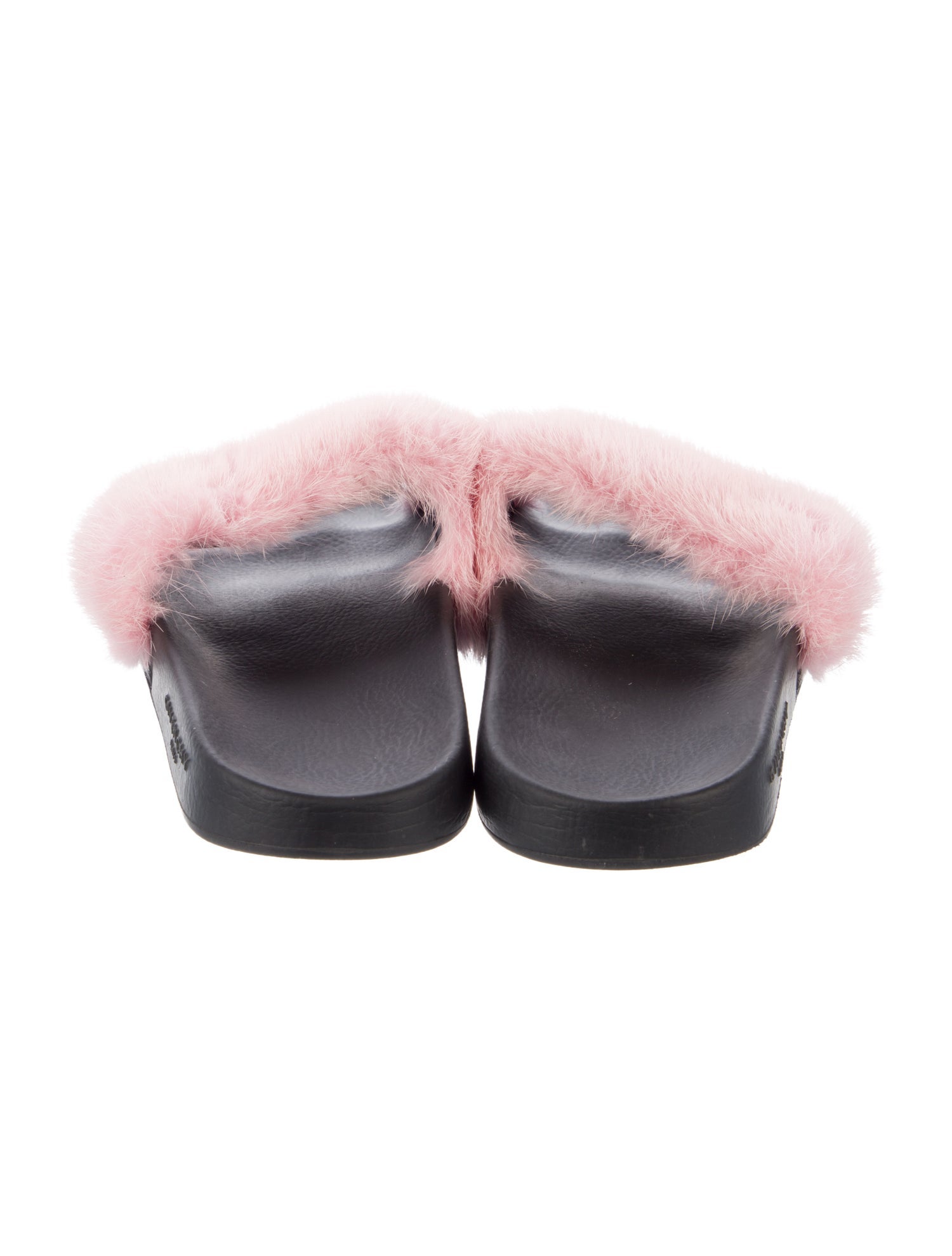 Givenchy Fur Slides